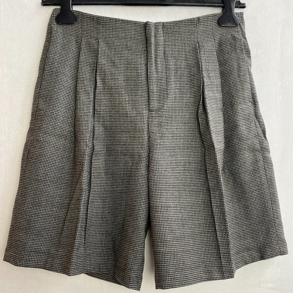 Armani Jeans Women's Two-Tone Flannel Bermudas